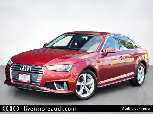 Matador Red Metallic 2019 Audi A4 2.0T Premium