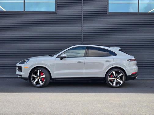 Gray 2024 Porsche Cayenne S Coupe AWD