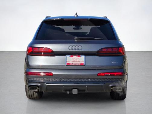 Gray 2026 Audi Q7 55 Prestige