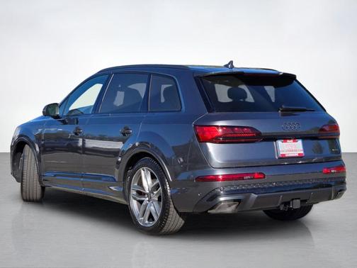 Gray 2026 Audi Q7 55 Prestige