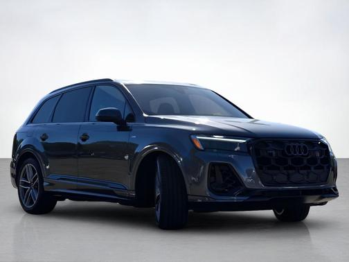 Gray 2026 Audi Q7 55 Prestige