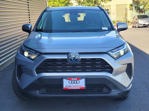 Silver Sky Metallic 2023 Toyota RAV4 Hybrid LE