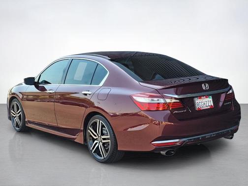 San Marino Red 2017 Honda Accord Sport