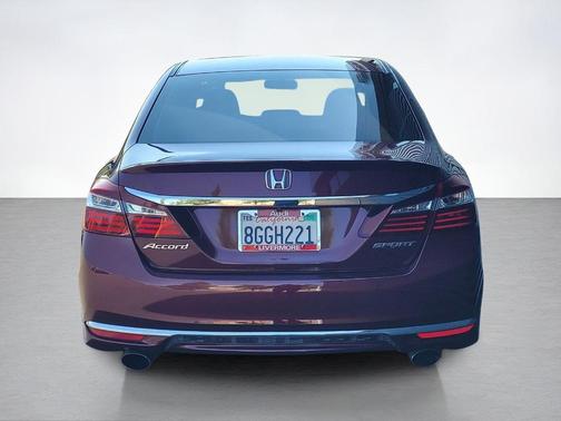 San Marino Red 2017 Honda Accord Sport
