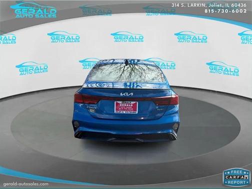 Sporty Blue 2022 Kia Forte GT-Line