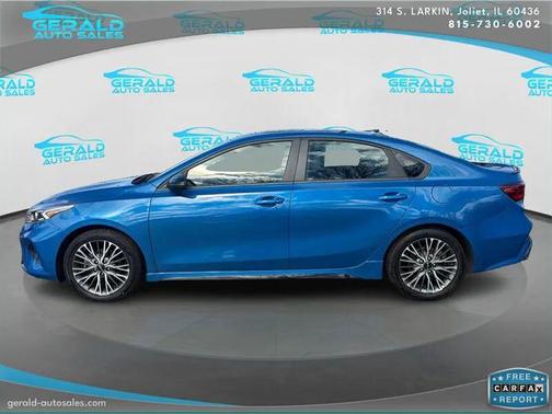 Sporty Blue 2022 Kia Forte GT-Line