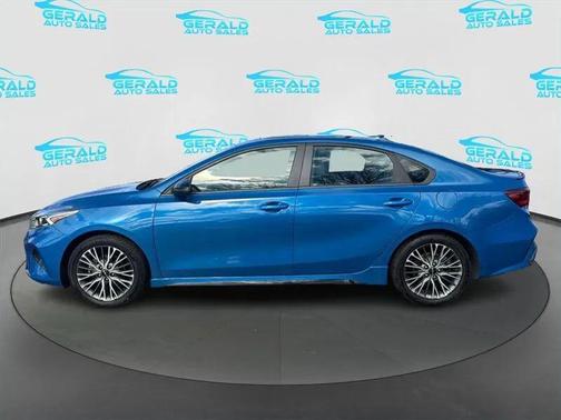 Sporty Blue 2022 Kia Forte GT-Line