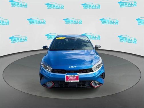 Sporty Blue 2022 Kia Forte GT-Line