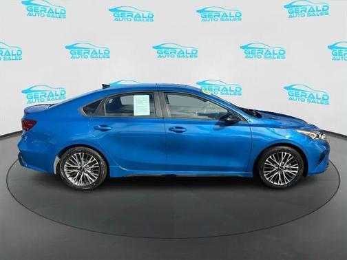 Sporty Blue 2022 Kia Forte GT-Line