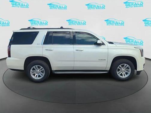 White Diamond Tricoat 2015 GMC Yukon SLT