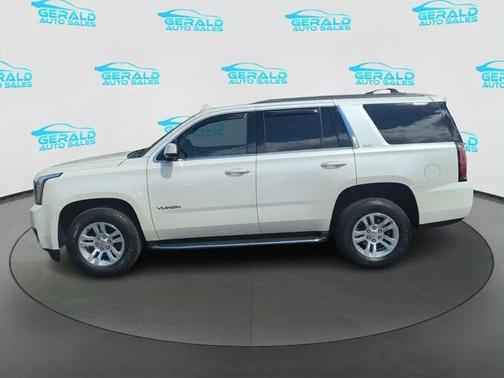 White Diamond Tricoat 2015 GMC Yukon SLT