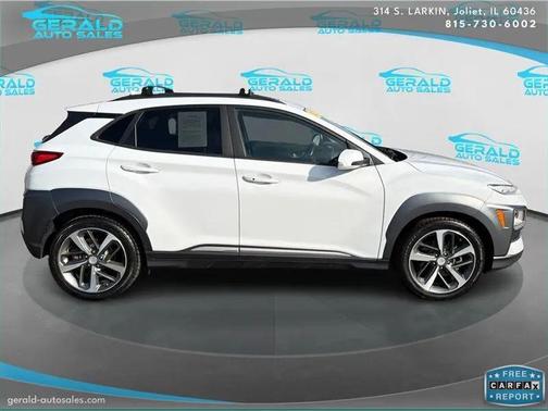Chalk White 2020 Hyundai KONA Limited