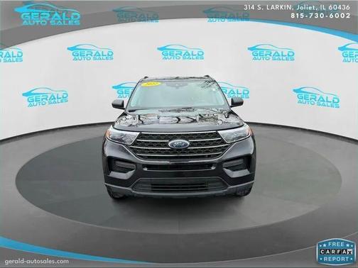 Agate Black Metallic 2022 Ford Explorer XLT