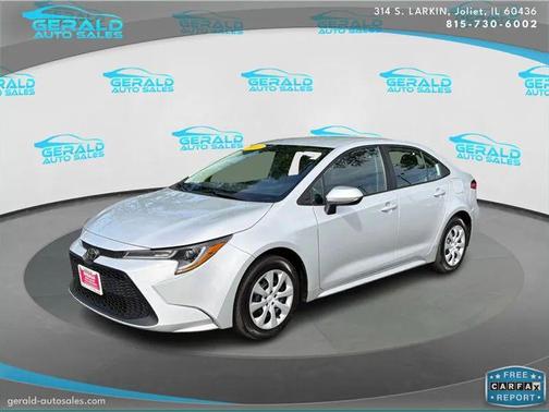 Silver Sky Metallic 2022 Toyota Corolla LE
