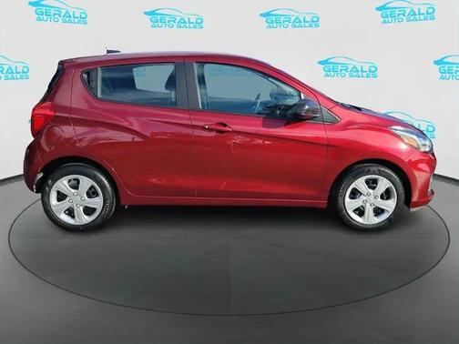 Crimson Metallic 2022 Chevrolet Spark LS