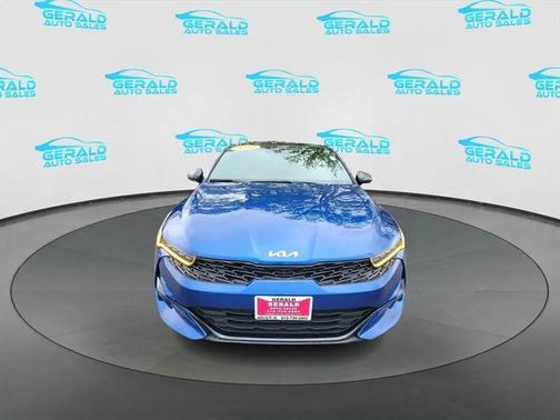 Sapphire Blue 2022 Kia K5 GT