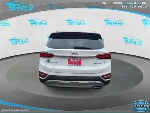 Quartz White 2019 Hyundai SANTA FE Limited 2.0T