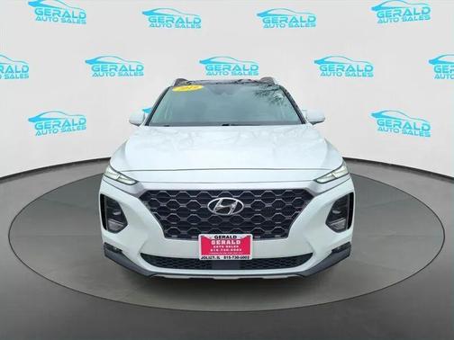 Quartz White 2019 Hyundai SANTA FE Limited 2.0T