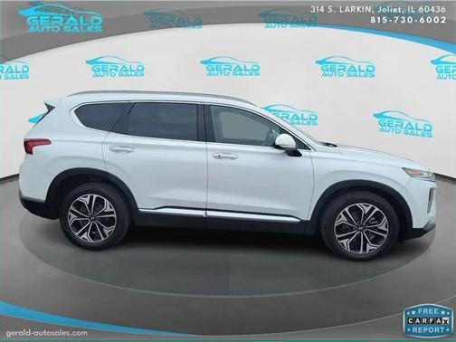 Quartz White 2019 Hyundai SANTA FE Limited 2.0T