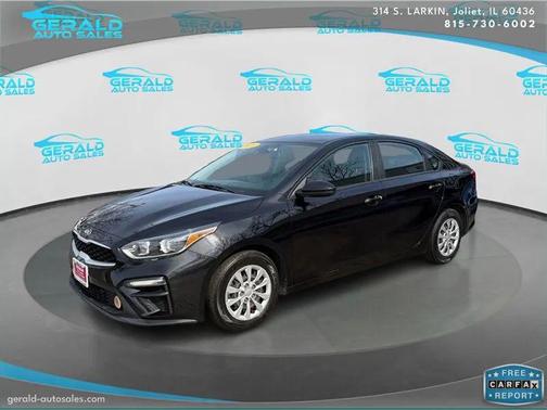 Aurora Black 2021 Kia Forte FE