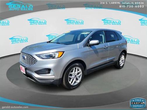 Iconic Silver Metallic 2023 Ford Edge SEL