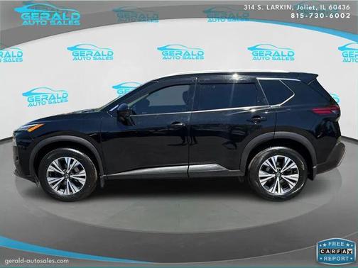 Super Black 2021 Nissan Rogue SV