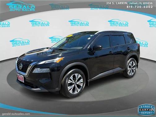 Super Black 2021 Nissan Rogue SV