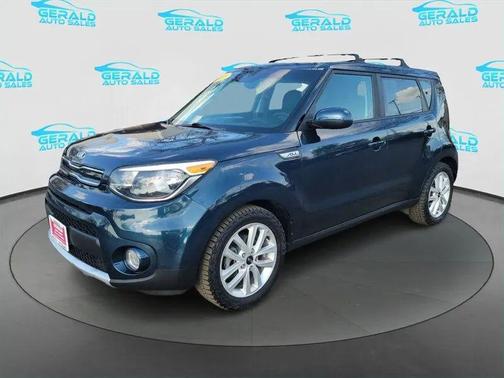 Mysterious Blue 2018 Kia Soul +