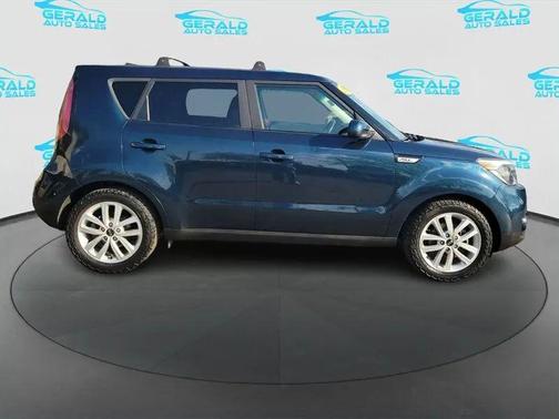 Mysterious Blue 2018 Kia Soul +