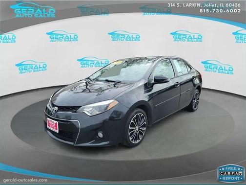Black Sand Pearl 2016 Toyota Corolla S Plus