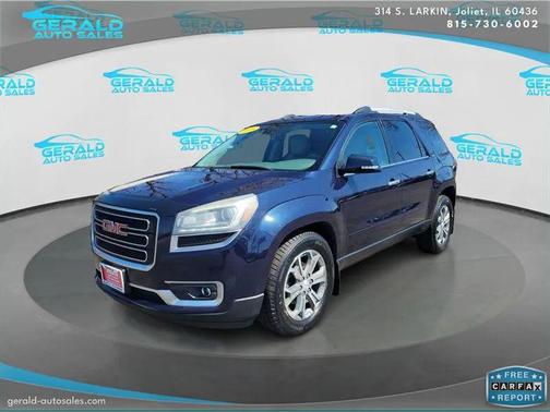 Dark Sapphire Blue Metallic 2015 GMC Acadia SLT-1
