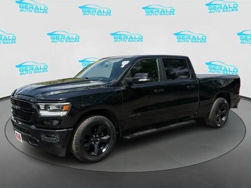 Diamond Black Crystal Pearlcoat 2019 RAM 1500 Big Horn