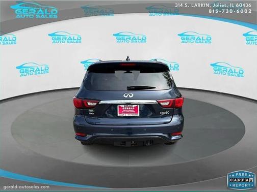 Hermosa Blue 2020 INFINITI QX60 Signature Edition