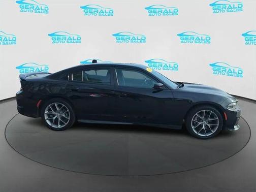 Pitch Black Clearcoat 2023 Dodge Charger GT