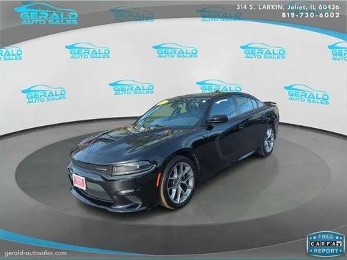 Pitch Black Clearcoat 2023 Dodge Charger GT