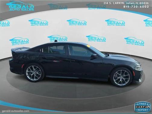 Pitch Black Clearcoat 2023 Dodge Charger GT