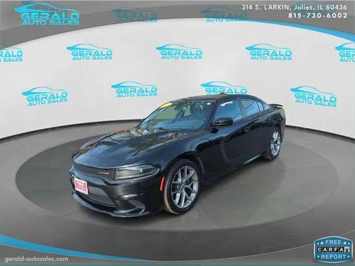 Pitch Black Clearcoat 2023 Dodge Charger GT