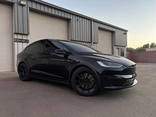 Solid Black 2023 Tesla Model X Standard Range