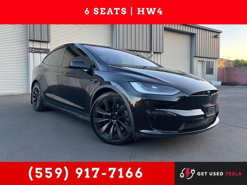 Solid Black 2023 Tesla Model X Standard Range