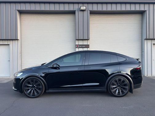 Solid Black 2023 Tesla Model X Standard Range