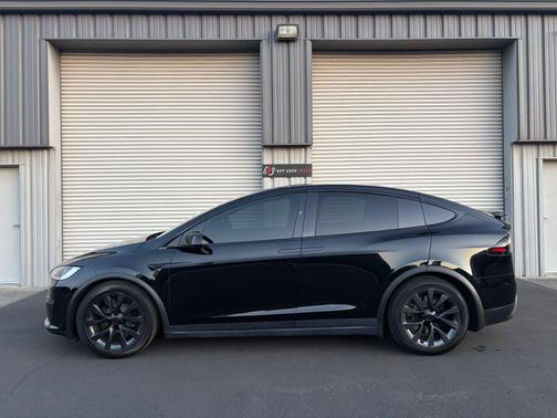 Solid Black 2023 Tesla Model X Standard Range