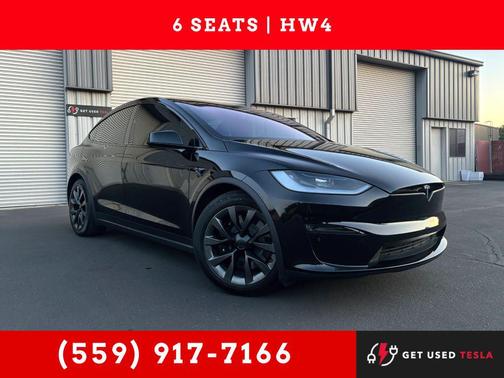 Solid Black 2023 Tesla Model X Standard Range