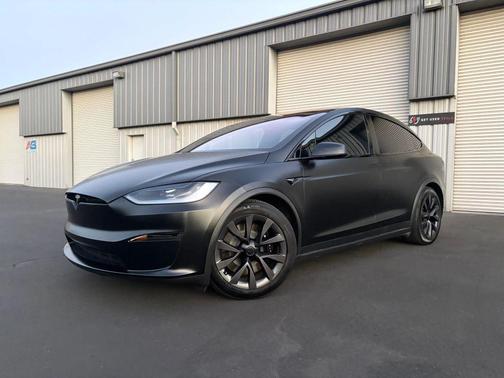 Solid Black 2023 Tesla Model X Standard Range