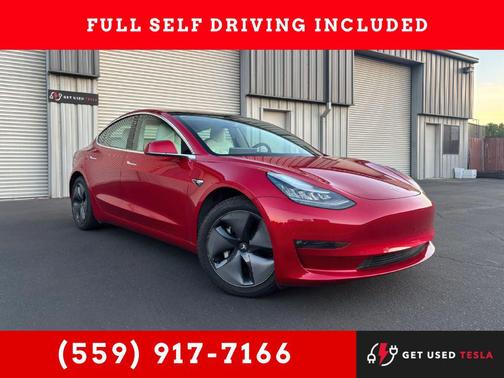 Red Multi-Coat 2020 Tesla Model 3 Long Range