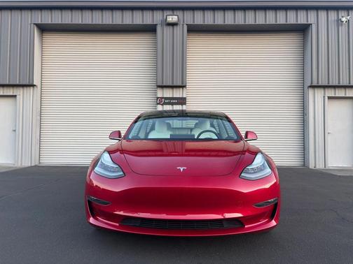 Red Multi-Coat 2020 Tesla Model 3 Long Range