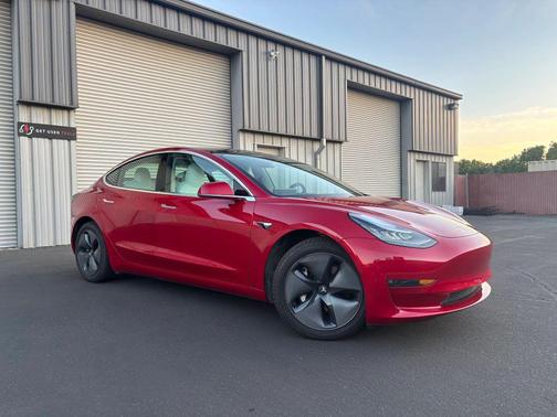 Red Multi-Coat 2020 Tesla Model 3 Long Range