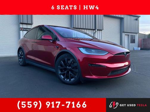 Ultra Red 2023 Tesla Model X Standard Range