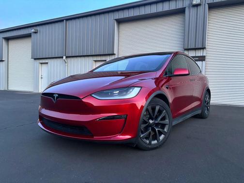 Ultra Red 2023 Tesla Model X Standard Range
