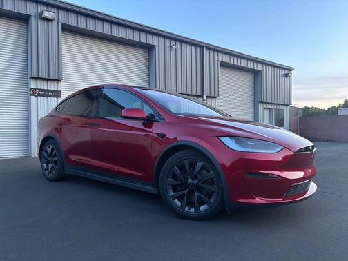 Ultra Red 2023 Tesla Model X Standard Range