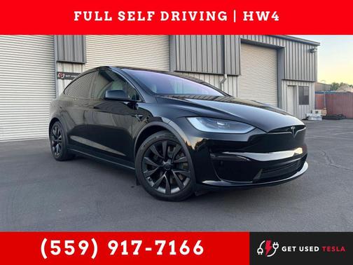 Solid Black 2023 Tesla Model X Standard Range